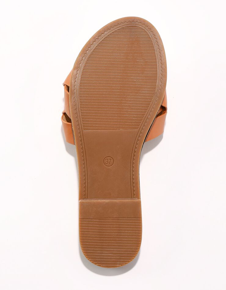 Mules bande tressée (caramel) Mules bande tressée (caramel)