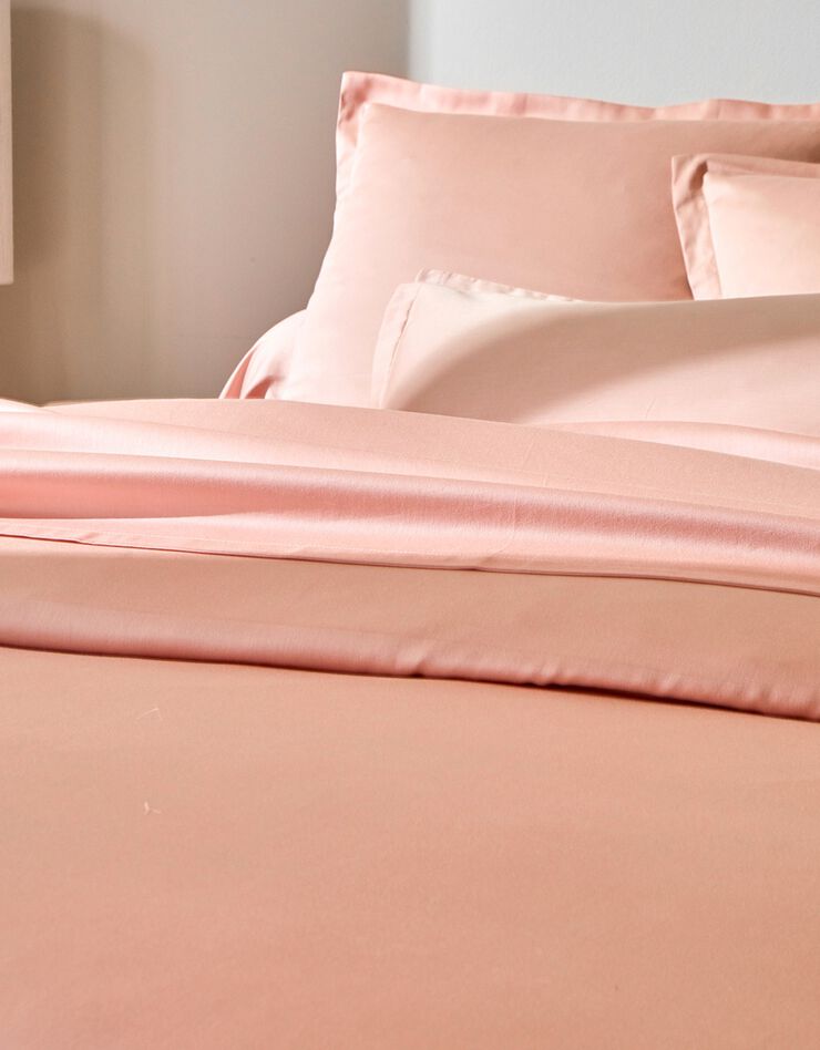 Linge de lit satin uni (rose blush)