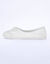 Ballerines toile (blanc / blanc)