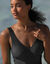 Maillot de bain 1 pièce uni Spécial grand buste Solaro (noir)