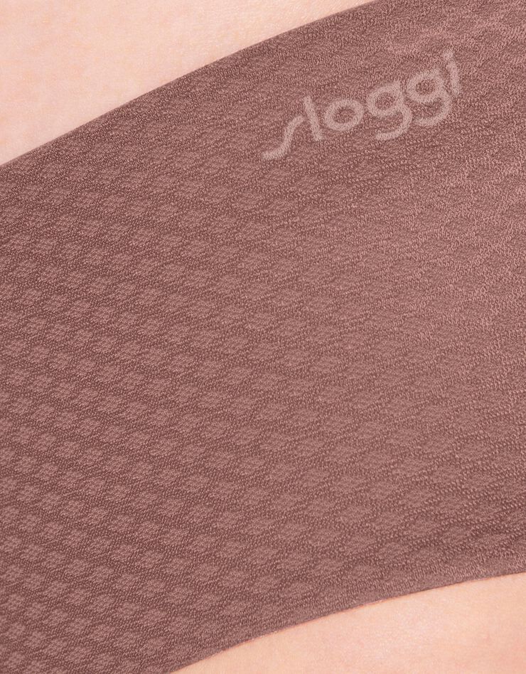 Culotte échancrée Zero Feel Flow Sloggi® (chocolat) Culotte échancrée Zero Feel Flow Sloggi® (chocolat)