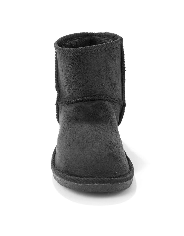 Bottes fourrées plates - noir (noir) Bottes fourrées plates - noir (noir)