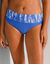 Culotte de bain Gamao - ceinture modulable (bleu / écru)