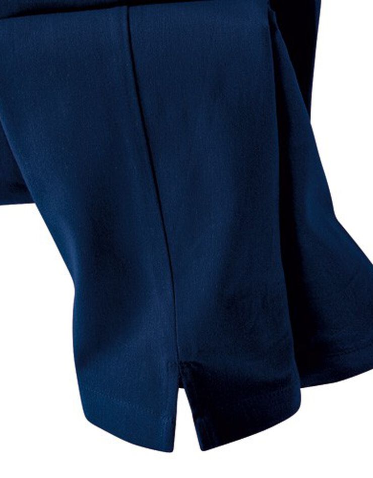Pantacourt toile stretch - effet ventre plat (marine) Pantacourt toile stretch - effet ventre plat (marine)