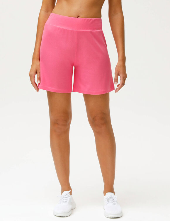Short coton biologique** (rose fuchsia)