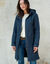 Parka matelass&eacute;e microfibre (marine)