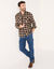 Chemise carreaux &eacute;cossais flanelle (marron / noir)