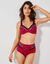 Soutien-gorge grand maintien microfibre Caminata - avec armatures (cerise)