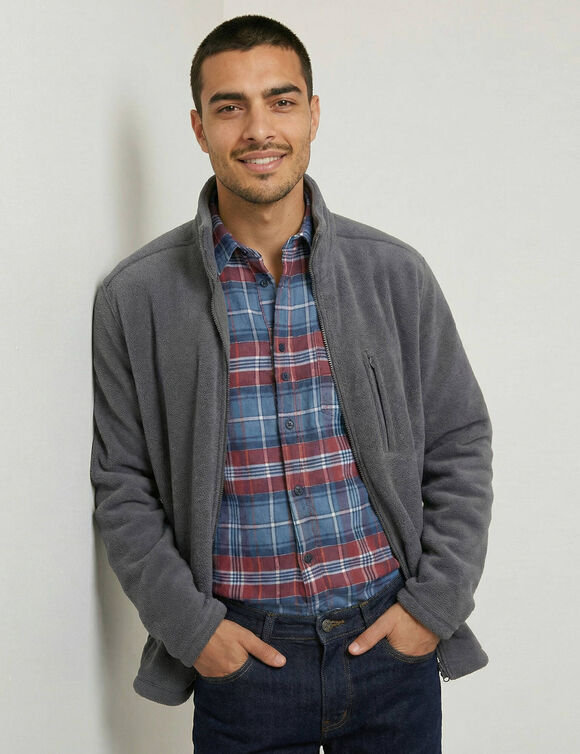 Blouson polaire sp&eacute;cial grand froid (anthracite)