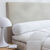 Traversin microfibre confort moelleux (blanc)