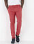 Pantalon chino ceinture arrondie sous le ventre (corail grisé)