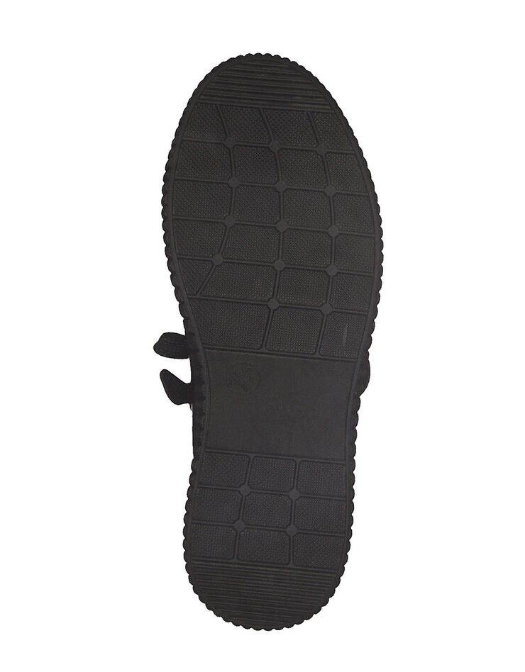 Baskets sneakers vernis noir - largeur confort (noir) Baskets sneakers vernis noir - largeur confort (noir)