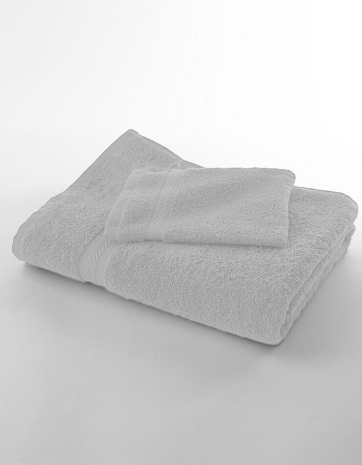 Eponge unie 420 g/m2 confort moelleux (gris) Eponge unie 420 g/m2 confort moelleux (gris)