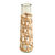 Vase forme bouteille (transparent)