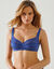 Soutien-gorge forme emboîtante uni Tropea sans armatures - lot de 2 (bleu + corail)
