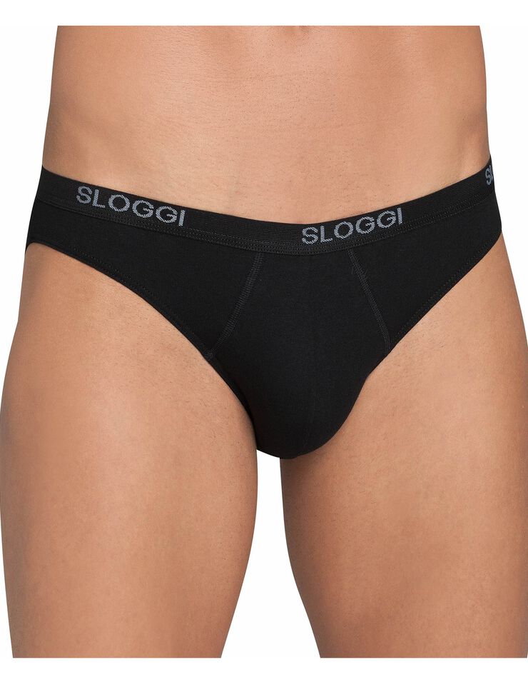 Slip fermé forme mini (noir) Slip fermé forme mini (noir)