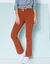 Legging bootcut uni, taille &eacute;lastiqu&eacute;e (caramel fonc&eacute;)