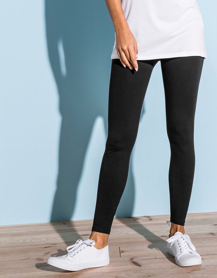 Legging maille jersey (noir) Legging maille jersey (noir)