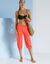 Pantacourt forme boule, uni (corail)