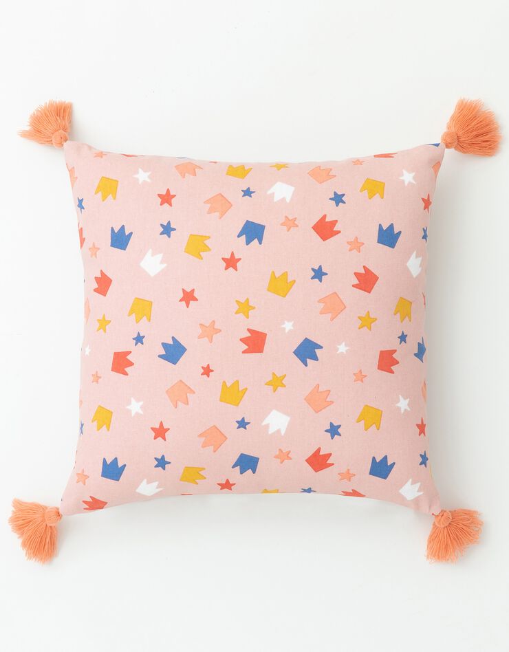 Housse de coussin Princesse - lot de 2 (rose)