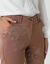 Pantalon imprimé cachemire (taupe)