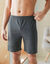 Short pyjama coton uni (anthracite) Short pyjama coton uni (anthracite)
