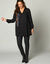Jegging denim taille élastiquée - grande stature (black)