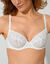 Soutien-gorge forme emboîtante dentelle florale Ace easy feel de Chantelle® - avec armatures (blanc)