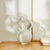 Vase rond céramique, double anses - hauteur 29,5 cm (gris)