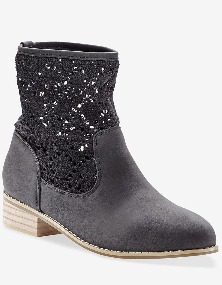 Boots macramé (noir) Boots macramé (noir)