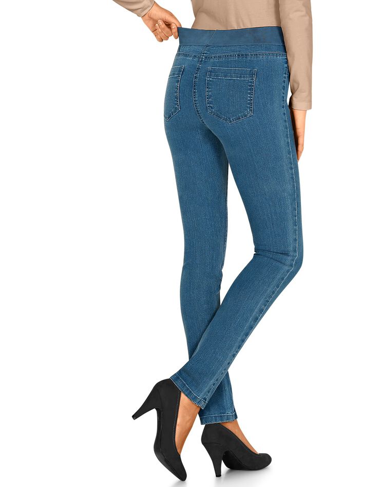 Jegging denim taille élastiquée - grande stature (bleached) Jegging denim taille élastiquée - grande stature (bleached)