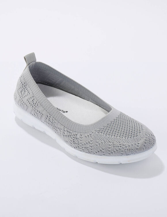 Ballerines mesh ultra l&eacute;g&egrave;res (gris)