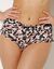 Culotte haute dentelle imprimée Arum (noir)