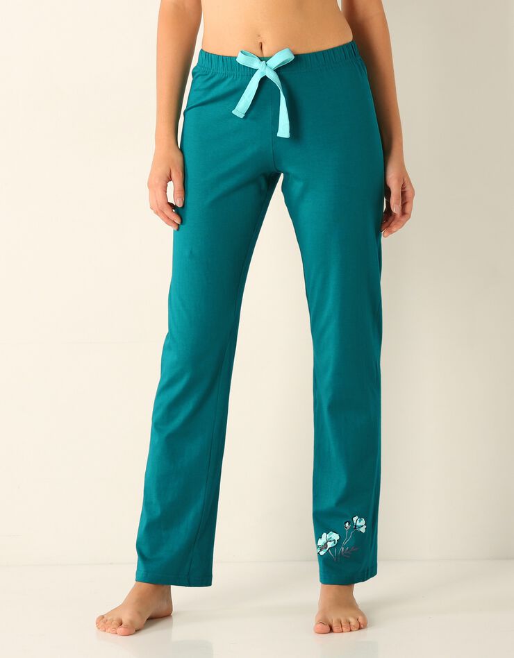 Pantalon pyjama jersey (vert) Pantalon pyjama jersey (vert)