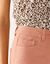 Pantalon droit sculptant, renfort gainant (corail foncé)