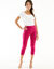Legging 3/4 taille haute, ventre plat (violine)