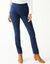 Jegging droit ultra stretch, maille effet jean (dark blue)