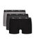 Boxer - lot de 3  (noir + gris)