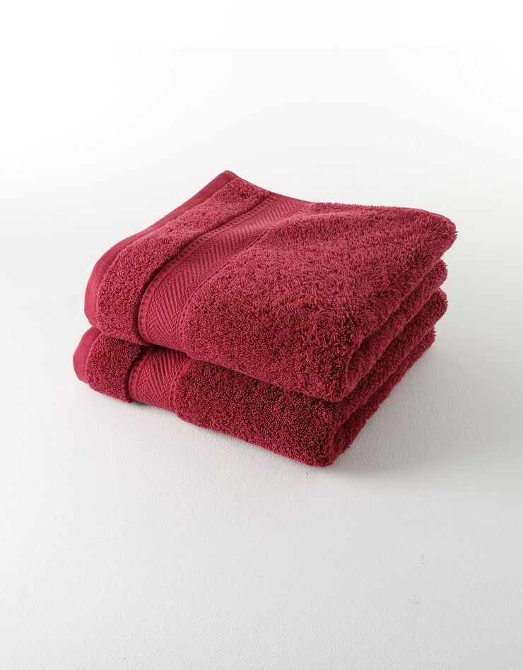 Éponge unie 540g/m2 confort luxe  (lie de vin)