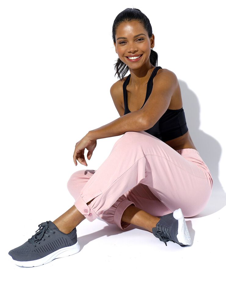 Legging 7/8ème coton biologique(1) (rose grisé) Legging 7/8ème coton biologique(1) (rose grisé)