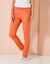 Pantalon droit "ultra confort" taille élastiquée (corail grisé)