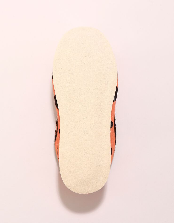 Charentaises enfant, collection LEM (orange) Charentaises enfant, collection LEM (orange)