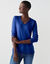 Pull col V, toucher doux (bleu dur) Pull col V, toucher doux (bleu dur)