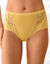 Culotte maxi dentelle - lot de 3 (marine + terracotta + jaune)
