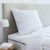 Oreiller plumes en lot de 2 (blanc)