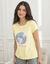 Tee-shirt manches courtes "Nature Sauvage" (jaune)