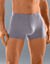 Boxer uni ceinture élastiquée recouverte - lot de 5 (métal)
