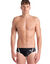Slip de bain Graphic Arena® (noir / blanc)