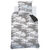 Parure de lit Naruto® coton (noir / orange)