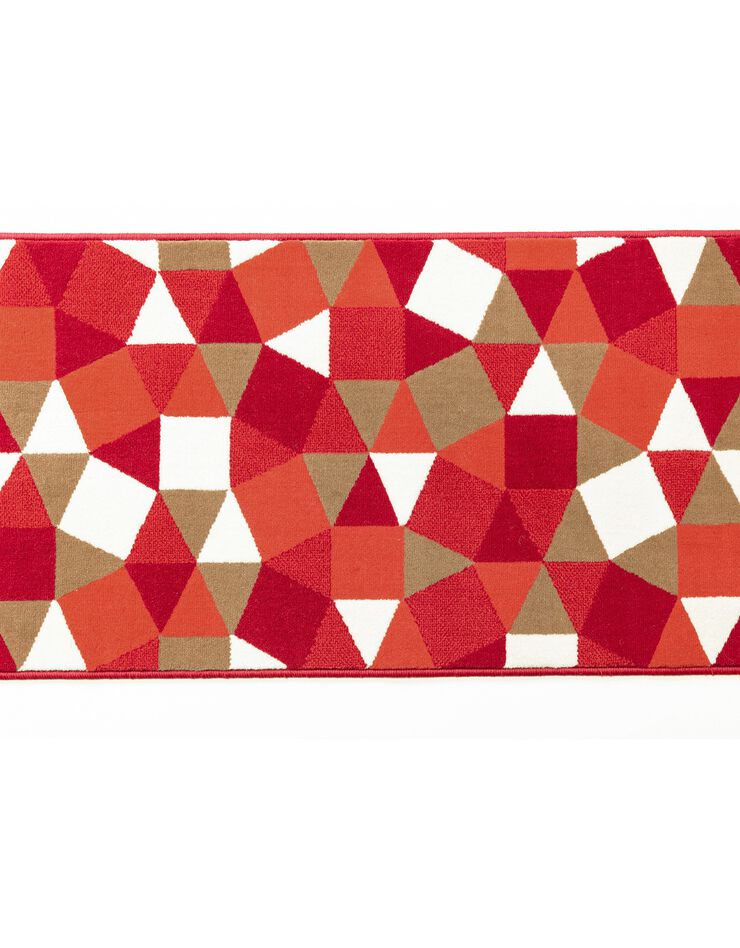 Tapis motif damiers (rouge) Tapis motif damiers (rouge)